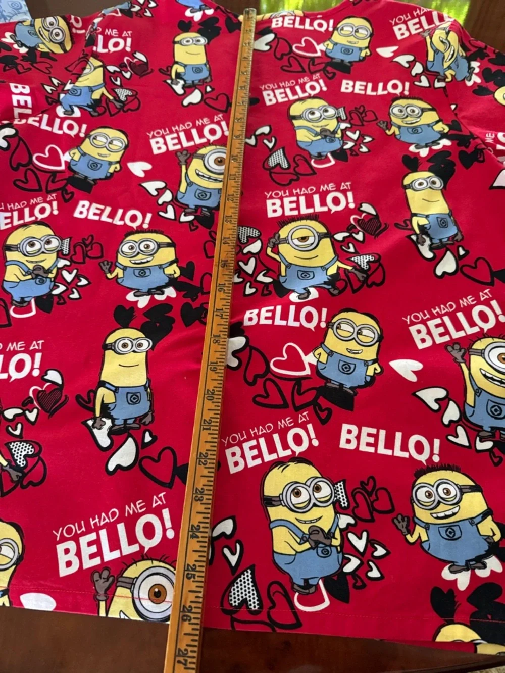 Minion print Scrub tops - Picture 16 of 16